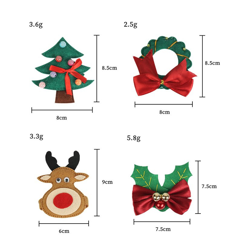 Božićni prstenovi za salvete Višenamjenski kreativni božićni ukrasi za zabavu za dom Hotel Restoran Božićne mašne Potrepštine za zabavu