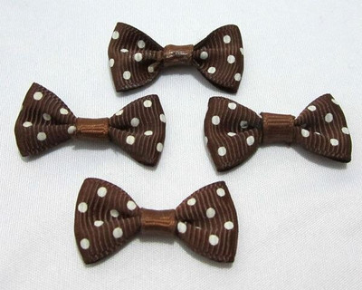 20 komada 15 mm * 25 mm Grosgrain vrpce mašne aplikacije za rukotvorine DIY vjenčanje A06