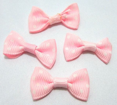 20 komada 15 mm * 25 mm Grosgrain vrpce mašne aplikacije za rukotvorine DIY vjenčanje A06