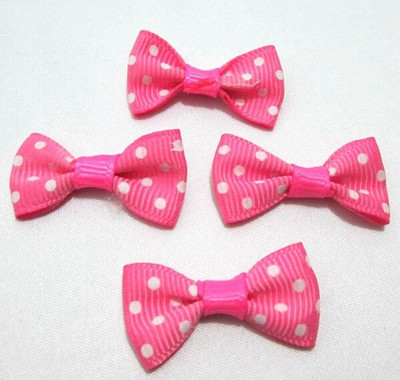 20 komada 15 mm * 25 mm Grosgrain vrpce mašne aplikacije za rukotvorine DIY vjenčanje A06