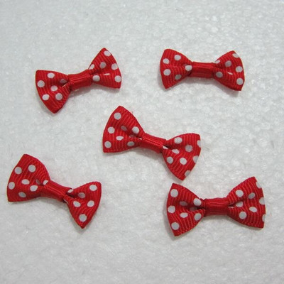 20 komada 15 mm * 25 mm Grosgrain vrpce mašne aplikacije za rukotvorine DIY vjenčanje A06