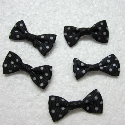 20 komada 15 mm * 25 mm Grosgrain vrpce mašne aplikacije za rukotvorine DIY vjenčanje A06