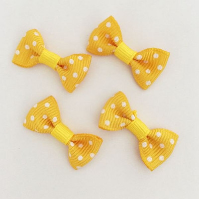 20 komada 15 mm * 25 mm Grosgrain vrpce mašne aplikacije za rukotvorine DIY vjenčanje A06