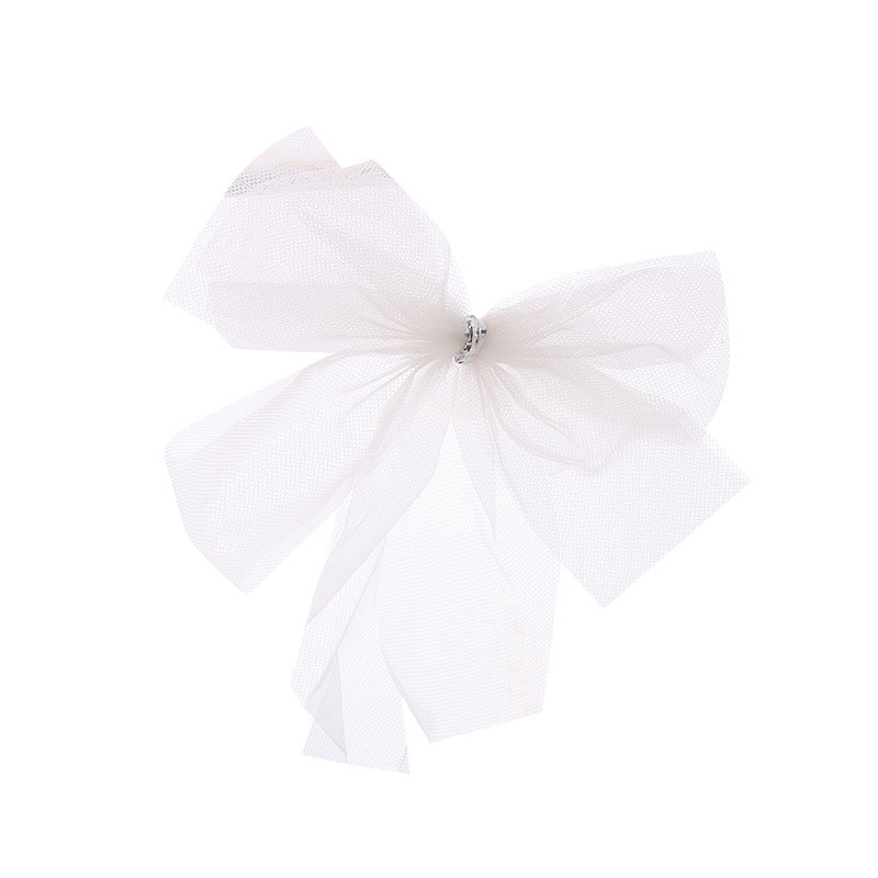 6KOM Leptir mašna Viseća dekoracija za božićno uređenje doma Bijela mašna Ukrasi za božićno drvce Nova godina