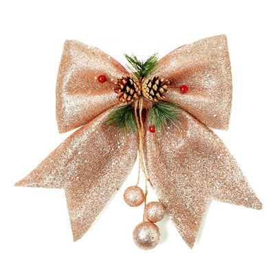 Fundițe de Crăciun cu conuri de pin pentru decorarea ghirlandei coroanei pentru brad de Crăciun