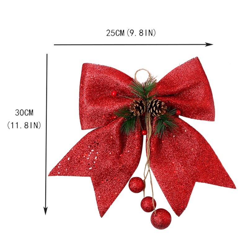 Fundițe de Crăciun cu conuri de pin pentru decorarea ghirlandei coroanei pentru brad de Crăciun