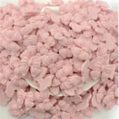 20 kom satenske vrpce Mašne s čvorovima Rukotvorine mašne Ružičasto bijele male cvjetne poklon kravate Ukrasi za vjenčanje Mašna Mašna DIY Rođendanska zabava