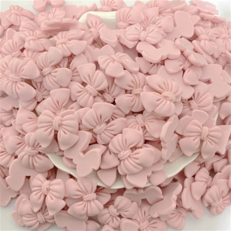 20 kom satenske vrpce Mašne s čvorovima Rukotvorine mašne Ružičasto bijele male cvjetne poklon kravate Ukrasi za vjenčanje Mašna Mašna DIY Rođendanska zabava