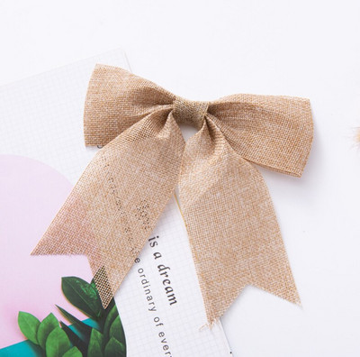 10 komada Božićne karirane mašne Buffalo karirane ukrasne mašne za božićne vijence Drvo Kućna zabava Unutarnja vanjska dekoracija