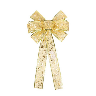 Velike božićne mašne Svjetleća mašna s LED svjetlima Ukrasi za božićno drvce Bow Craft Navidad novogodišnji dar Dekoracija doma