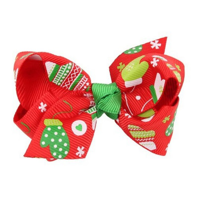 Slatka božićna mašna Snoman Ukosnice od čvrstog platna Ukrasi za božićne zabave Djed Snjegović Koje za kosu za bebe, odrasle djevojčice, darovi