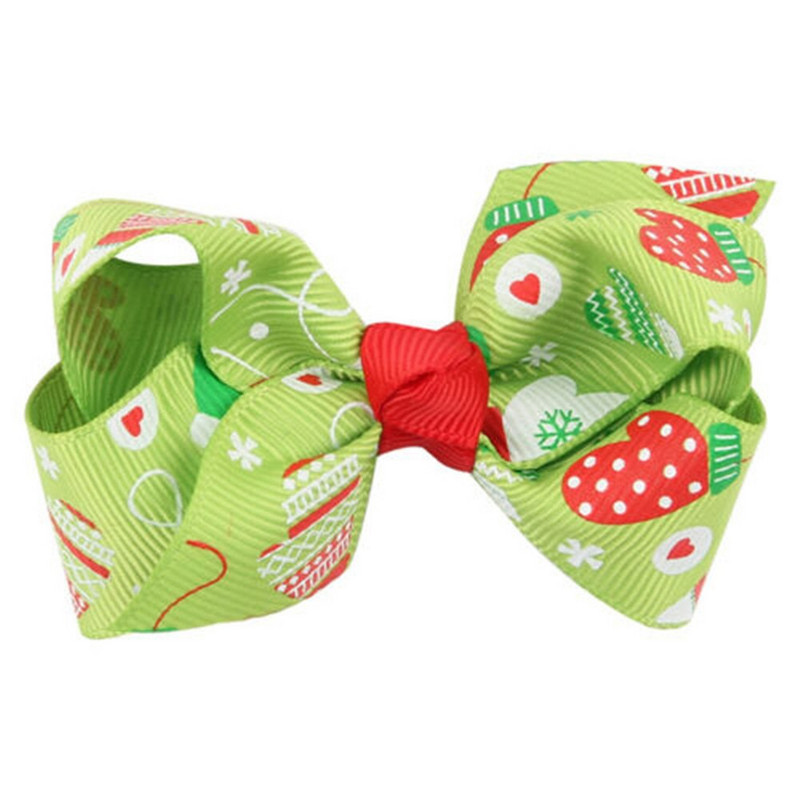 Slatka božićna mašna Snoman Ukosnice od čvrstog platna Ukrasi za božićne zabave Djed Snjegović Koje za kosu za bebe, odrasle djevojčice, darovi