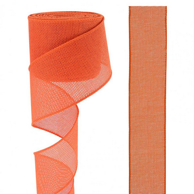 Artizanat Panglică Coroană cu fundă mare, Panglică de pânză de pânză, Panglică grosgrain pentru decorarea nunții de Crăciun, cusut manual, artizanat manual