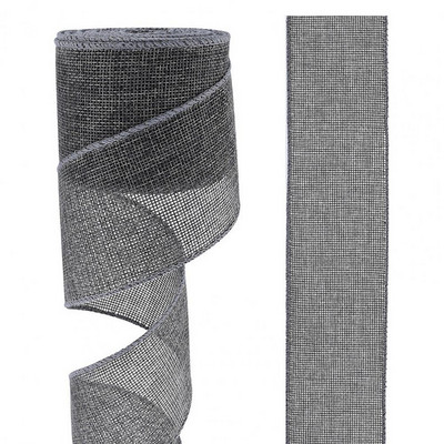 Artizanat Panglică Coroană cu fundă mare, Panglică de pânză de pânză, Panglică grosgrain pentru decorarea nunții de Crăciun, cusut manual, artizanat manual