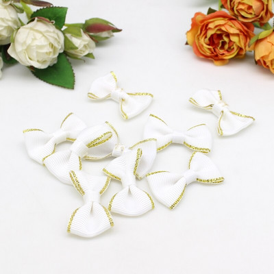 40 tk Mini kangast kikilips, satiinist kikilips, 25 mm x 35 mm juukseaksessuaarid, ehted, pulmapael, pulmapael