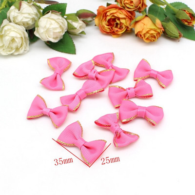 40 tk Mini kangast kikilips, satiinist kikilips, 25 mm x 35 mm juukseaksessuaarid, ehted, pulmapael, pulmapael