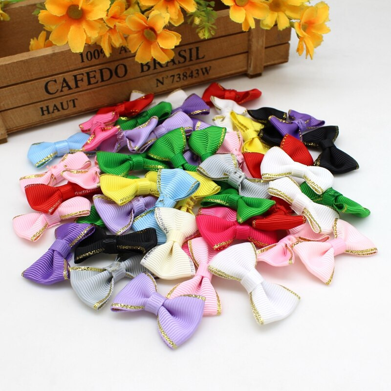 40 tk Mini kangast kikilips, satiinist kikilips, 25 mm x 35 mm juukseaksessuaarid, ehted, pulmapael, pulmapael