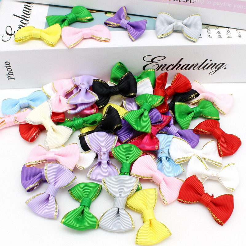 40 tk Mini kangast kikilips, satiinist kikilips, 25 mm x 35 mm juukseaksessuaarid, ehted, pulmapael, pulmapael