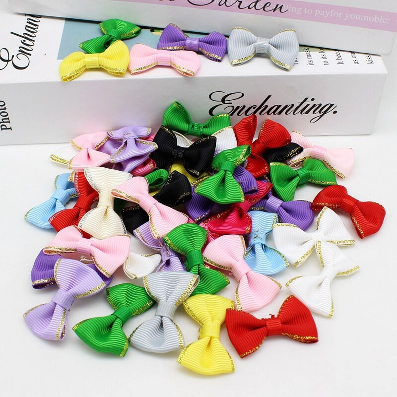 40 tk Mini kangast kikilips, satiinist kikilips, 25 mm x 35 mm juukseaksessuaarid, ehted, pulmapael, pulmapael