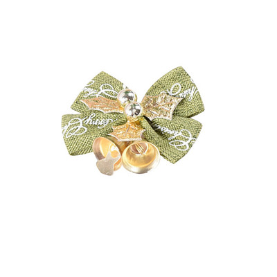 1GAB Ziemassvētku eglītes bantītes Ziemassvētku rotājumi Zvans Ziemassvētku eglīšu rotājums Mājas dārza loki svētku Ziemassvētku/kāzu ballīšu dekors