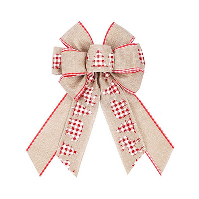 A0NA božićne mašne za vijenac 9 in x 15 in veliki rustikalni dekor seoske kuće Ukrasi za drvce za vjenčanje, blagdansku zabavu