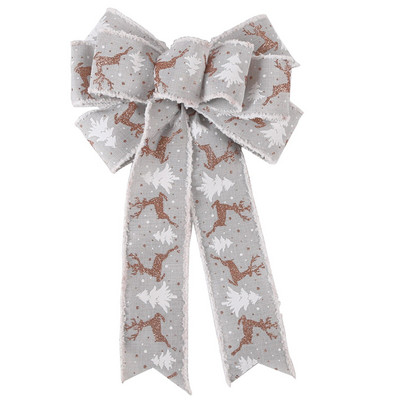 Decorare coroană cu fulgi de nea pentru copac pentru ziua de naștere, Crăciun, familie, fundă cu fulgi de nea, decorare de Crăciun, decorare pentru interior realizată manual pentru copac ușă artificială