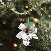 Abielusõrmuse ornament Jõulukellad Jõulukellade ripats Halloweeni sisekujunduseks Halloweeni sisekingitus Ornamendipall