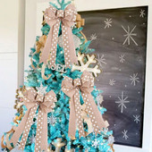 Jõulude vibude kaunistused isetegemiseks jõulupulmade peokaunistus jõulude eelistatud vibude kaunistused (linane)