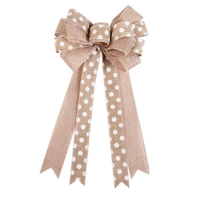 Jõulude vibude kaunistused isetegemiseks jõulupulmade peokaunistus jõulude eelistatud vibude kaunistused (linane)