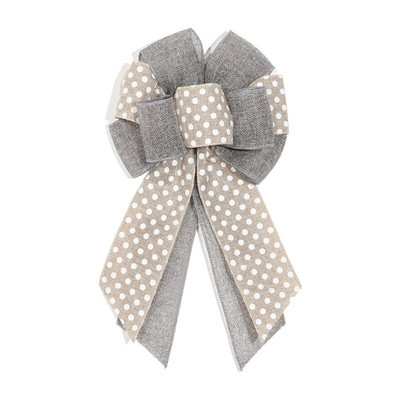 N7MD Χριστουγεννιάτικα στολίδια χριστουγεννιάτικου δέντρου με μεγάλο φιόγκο Χριστουγεννιάτικα στεφάνια για διακοσμήσεις χριστουγεννιάτικων σπιτιών για διακοπές