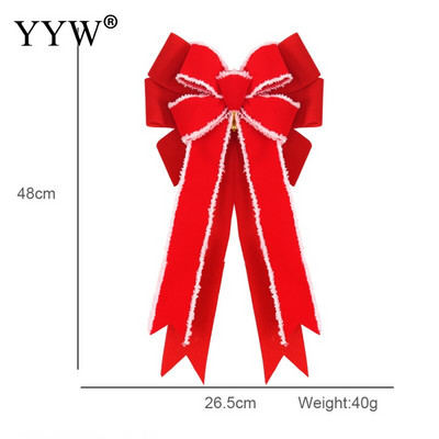 Vianočná mašľa Dekorácia na vianočný stromček Darčeková krabička Ozdoba na vianočný stromček Vianočné uzly Ozdoby na okno Domov