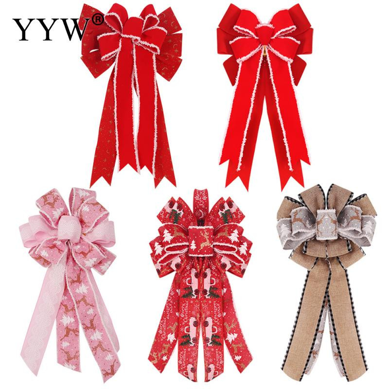 Vianočná mašľa Dekorácia na vianočný stromček Darčeková krabička Ozdoba na vianočný stromček Vianočné uzly Ozdoby na okno Domov