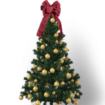 Twig Garland Grapevine Wreaths Bows Χριστουγεννιάτικο φιόγκο Χριστουγεννιάτικο διακοσμητικό φιόγκο για διακόσμηση σπιτιού στολίδι Gamer Σετ στολίδια Χονδρική