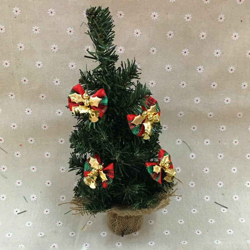 8 TK jõulupuu vibu jõulukaunistused Bell 4 tüüpi koduaia vibud Jõulupulmapeo kaunistus DIY tarvikud