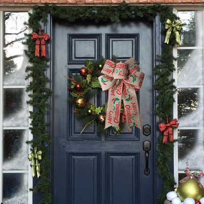 Kuusepärja jõulukaunistused Jõululindi imitatsioon Kanepilint Rippuvad jõulukaunistused akende jaoks