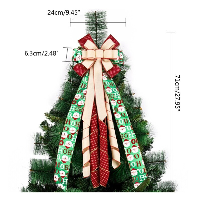Božićno drvce Dot Bow Drveta Ukrasi za božićne party dekoracije