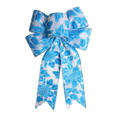 Și Ghirlandă de mărgele Fundiță de Crăciun Decoratiuni de Crăciun Pachet Cadou Diy Panglică Fundă Crăciun Glam Decoratiuni de Crăciun