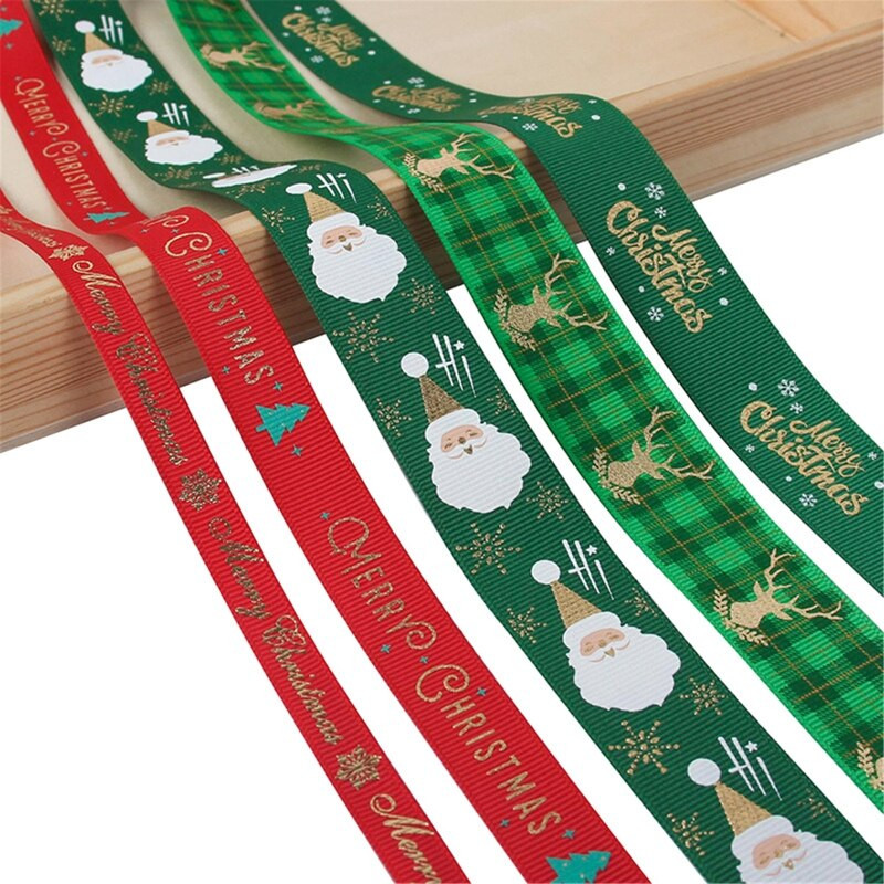 Jõulupael Juhtmega jõuluvana jõulustiilis polüesterlint kingituste pakkimiseks vibu DIY jõulukäsitöö