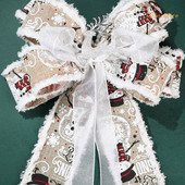 Dekoratyvinis kalėdinis lankelis, papuoštas „pasidaryk pats“ amatų žavesio aksesuaras Naujųjų metų vakarėlio fono dekoravimui