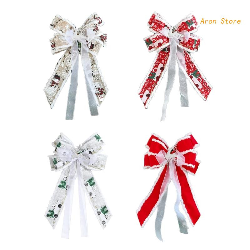 Dekoratyvinis kalėdinis lankelis, papuoštas „pasidaryk pats“ amatų žavesio aksesuaras Naujųjų metų vakarėlio fono dekoravimui