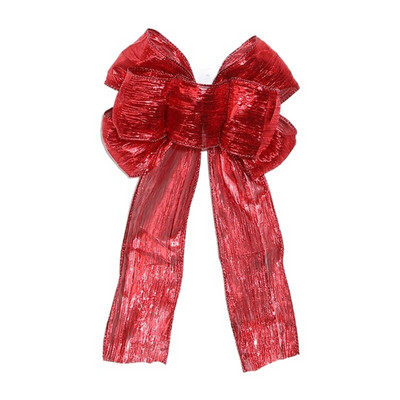 Božićno drvce Bowknot Platno Šarm DIY Ornament Dekoracija Pribor za dječje vjenčanje Romantična večera Dekoracije Poklon