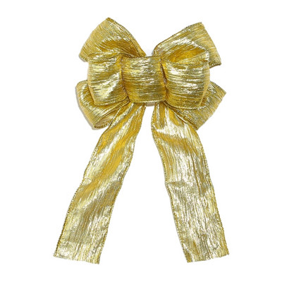 Božićno drvce Bowknot Platno Šarm DIY Ornament Dekoracija Pribor za dječje vjenčanje Romantična večera Dekoracije Poklon