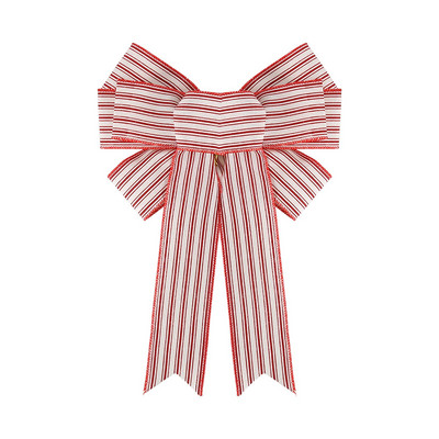 Suur jõulupärja vibu mähkimisvibu jõuludeks siseruumides väljas jõulupuu kaunistamiseks koju Navidad Xmas #02