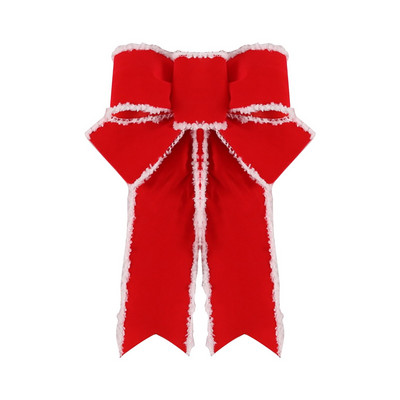 Suur jõulupärja vibu mähkimisvibu jõuludeks siseruumides väljas jõulupuu kaunistamiseks koju Navidad Xmas #02