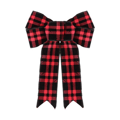 Suur jõulupärja vibu mähkimisvibu jõuludeks siseruumides väljas jõulupuu kaunistamiseks koju Navidad Xmas #02