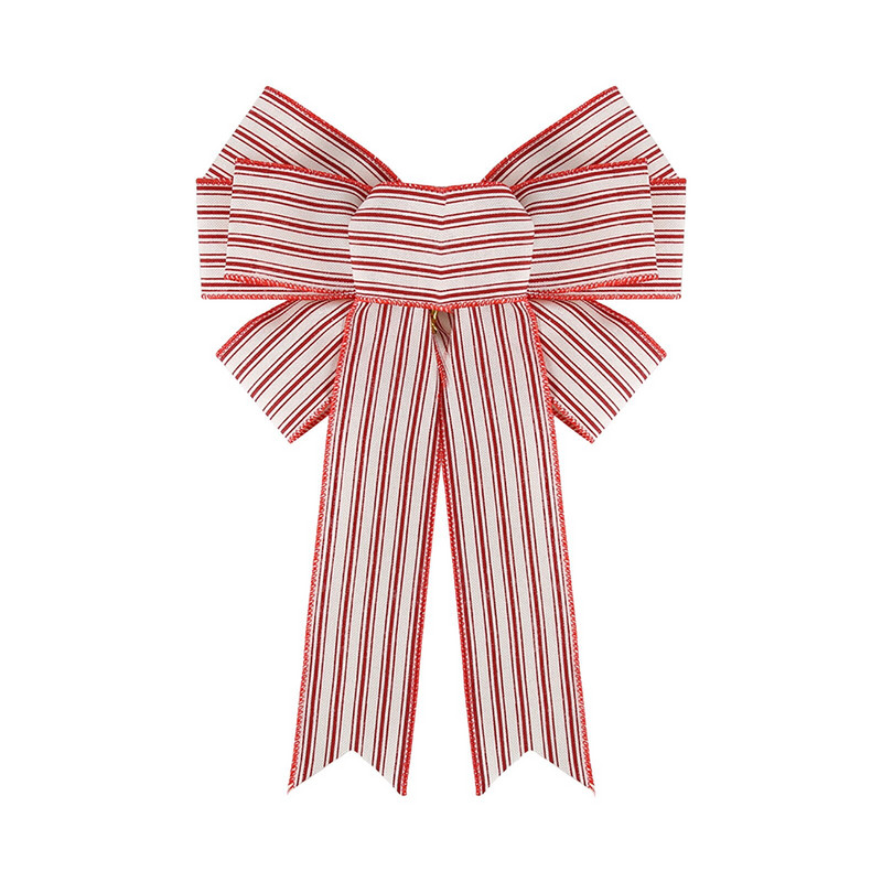 Suur jõulupärja vibu mähkimisvibu jõuludeks siseruumides väljas jõulupuu kaunistamiseks koju Navidad Xmas #02