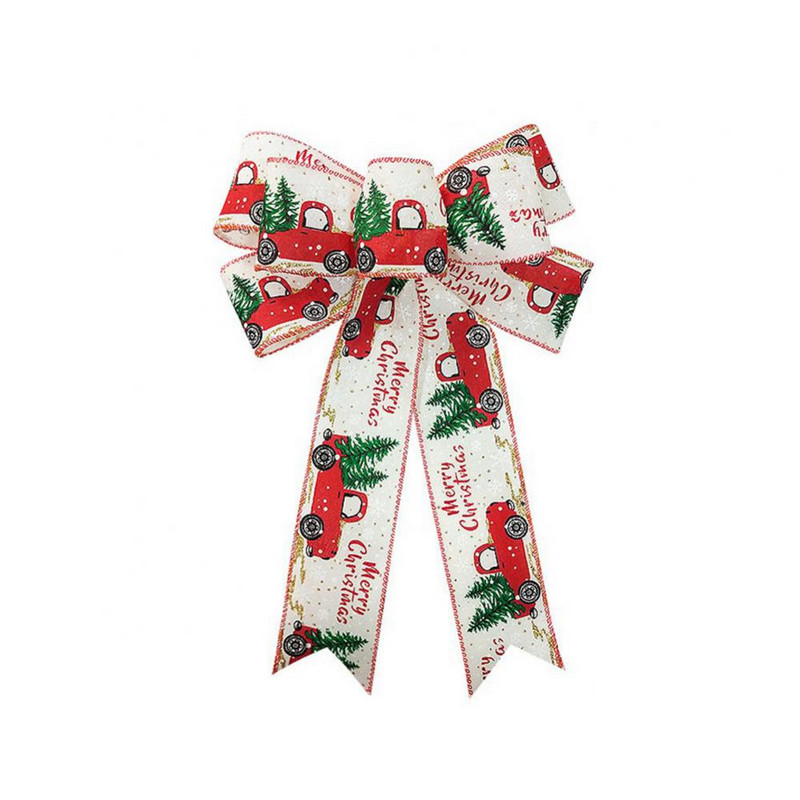 Božićne vrpce mašne čvor ukrasi za božićno drvce Velike mašne Božićna nova godina Ukrasi za vjenčanje Uradi sam Božićni poklon