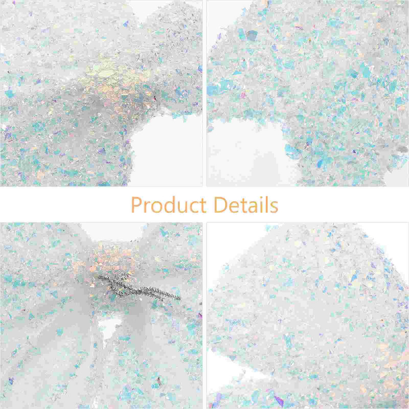 2 kom delikatnih visećih mašnica za višekratnu upotrebu za vijence Ukrasi za božićno drvce Ukrasne mašnice za kolače za izradu Ukrasite dom