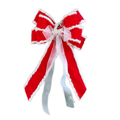 Božićno drvce Auto Bowknot Platno Šarm DIY Ornament Dekoracija Pribor za dječje vjenčanje Romantična večera Dekoracija Poklon