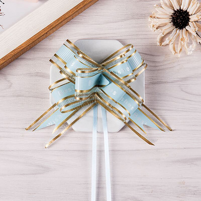 10 komada jednobojne vrpce za povlačenje, božićni darovi, pakiranje, cvjetna mašna, mašna, Natal Noel Navidad, mašne za rukotvorine, vjenčanje, dekoracija automobila